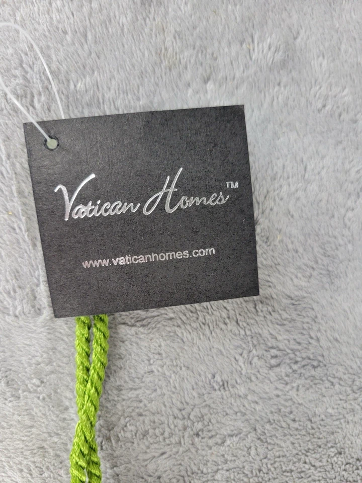 "Juego de 2 borlas grandes de 16"" de largo con borlas verdes claras para cortinas Vatican Homes" Foto 3 de 4