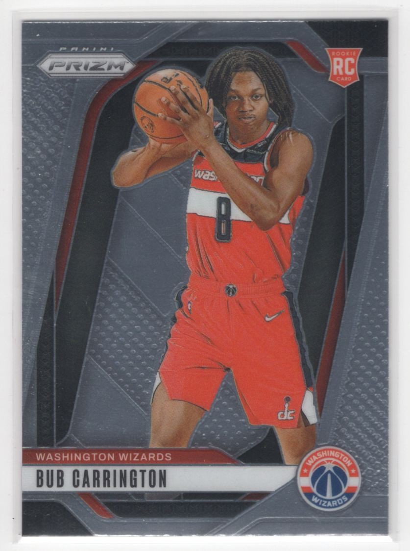 #244 Bub Carrington 2024-25 Panini Prizm Base } RC Washington Wizards