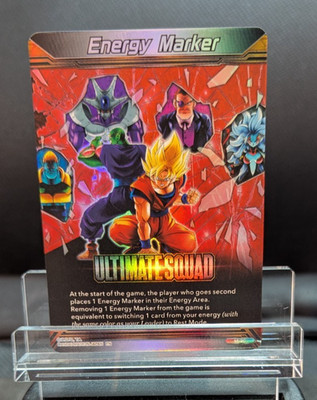 Energy Marker Ultimate Squad M-30 Silver Sealed Dragon Ball TCG