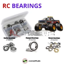 RCScrewZ Rubber Shielded Bearing tam040r for Tamiya Ranger Blackfoot 58058 | SET