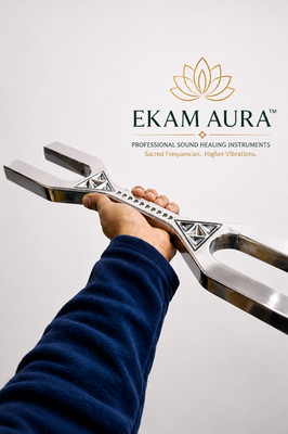 728Hz/728Hz DNA Key Tuning Fork | Professional Sound Healing Instrument