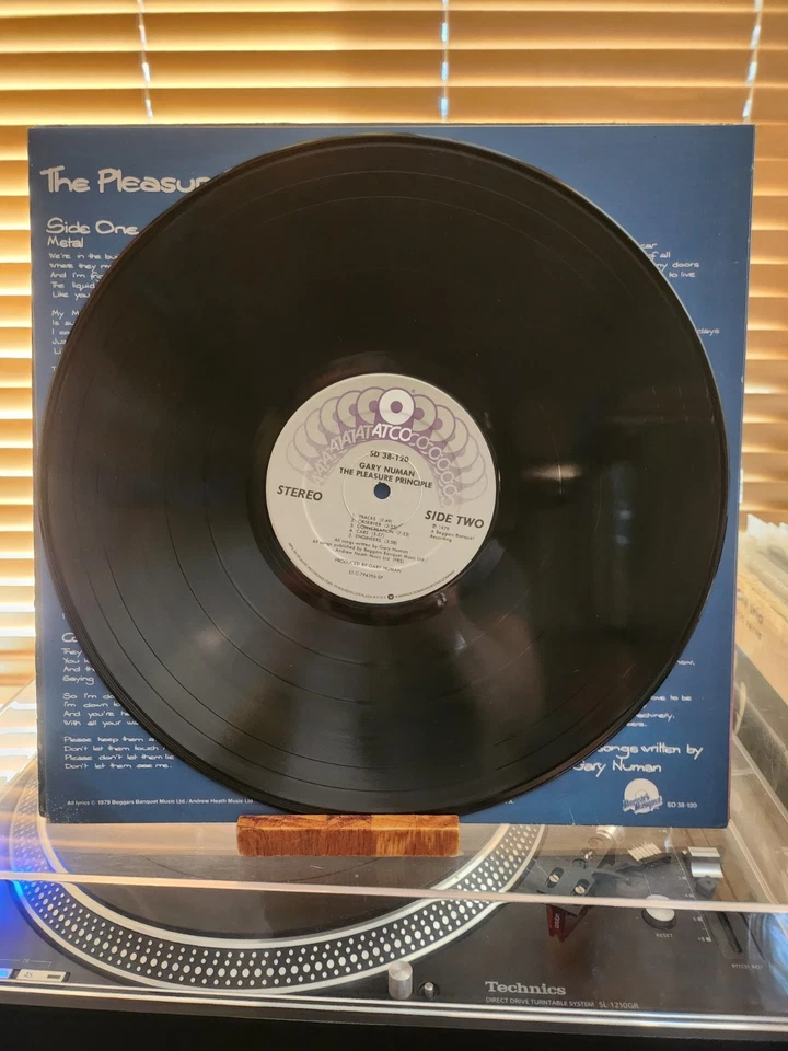 Gay Numan, The Pleasure Principal, 1979 1st Atco Stereo, SD- 38-120, VG+/VG — 第 4/4 张图片