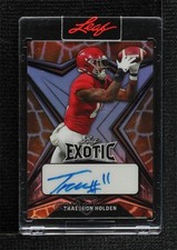 2022 Leaf Exotic Giraffe Prismatic 4/5 Traeshon Holden #BA-TH1 Auto 15g5