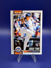 2026 Topps Series 1 Jonah Tong RC #4 New York Mets