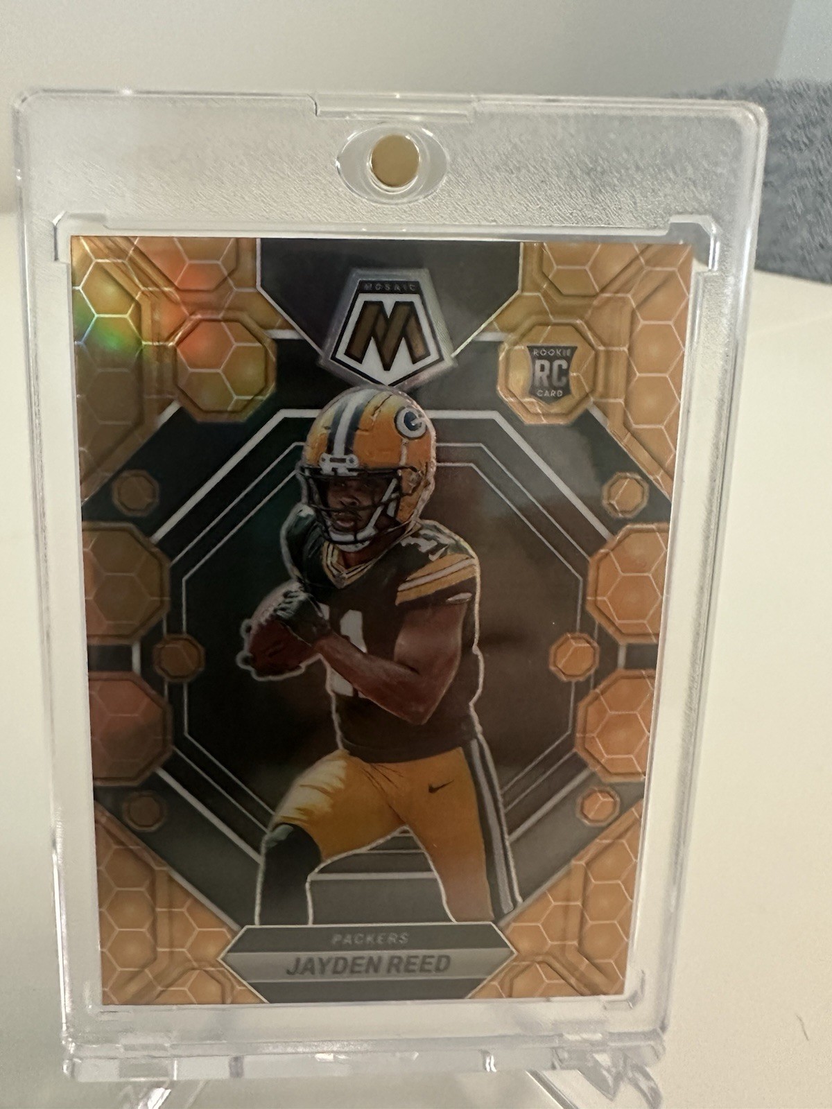 2023 Panini Mosaic - Rookies Jayden Reed #333 Honeycomb Prizm (RC)