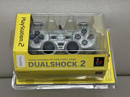 EXTREMELY RARE SEALED PS2 Crystal Controller DualShock 2 Korean Version NEW