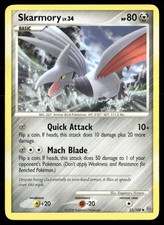 SKARMORY 51/100 UNCOMMON STORMFRONT POKEMON LP