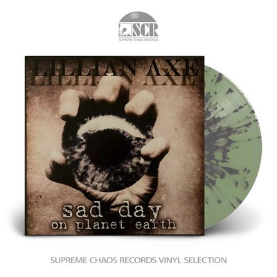 LILLIAN AXE - Sad Day On Planet Earth [CLEAR GREEN/GREY SPLATTER DLP]