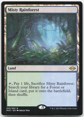 Misty Rainforest R Modern Horizons 2 MH2 250 2021 NM