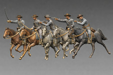 ACW Confederate Cavalry 1:35 Resin Figures 3D Printed Civil War