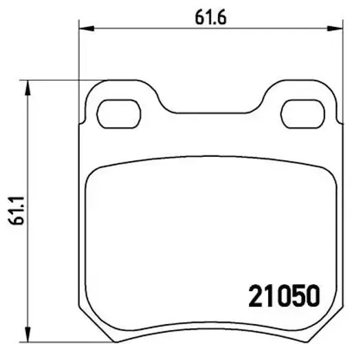 ✅Fits BREMBO KLOCKI SZCZEKI CYLINDERKI P 59 014 BRAKE PADS OPEL OMEG ⭐UK Seller⭐ - Image 4