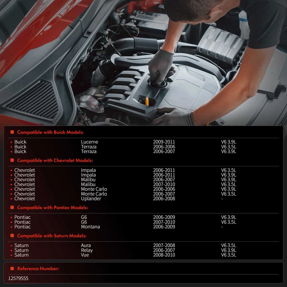 Bomba de aceite de motor para Chevrolet Impala 2006-2011 Malibu 2006-2010 Buick Pontiac Foto 2 de 4