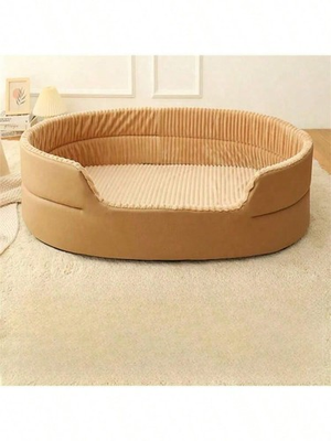 #ad Small Brown Indoor Dog Kennel Four Seasons Pet Kennel Stain Resistants and Easy $18.99