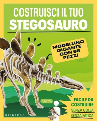 Baue deinen Stegosaurus. Mit Riesenmodell Gribaudo 2025