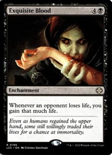NM - Exquisite Blood R Commander: The Lost Caverns of Ixalan 195