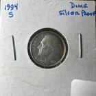 1994-S Roosevelt Dime Silver Proof Brilliant Luster