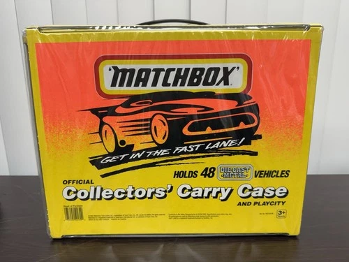 Vintage Matchbox Collectors 48 Car Carry Case and Play City 1994 w/Trays 2 avail
