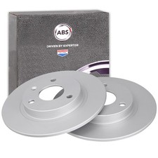 2x A.B.S. BREMSSCHEIBEN 238mm VORNE passend für CITROËN AX SAXO PEUGEOT 106