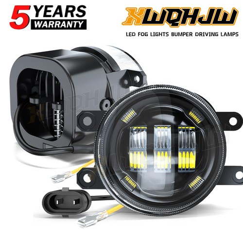 For LEXUS CT200H 2011-2013 Pair Clear Lens Front Bumper Fog Lights Driving Lamps