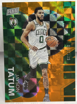 Jayson Tatum 2023 Panini The National Convention #41 - Orange Parallel #d 92/199