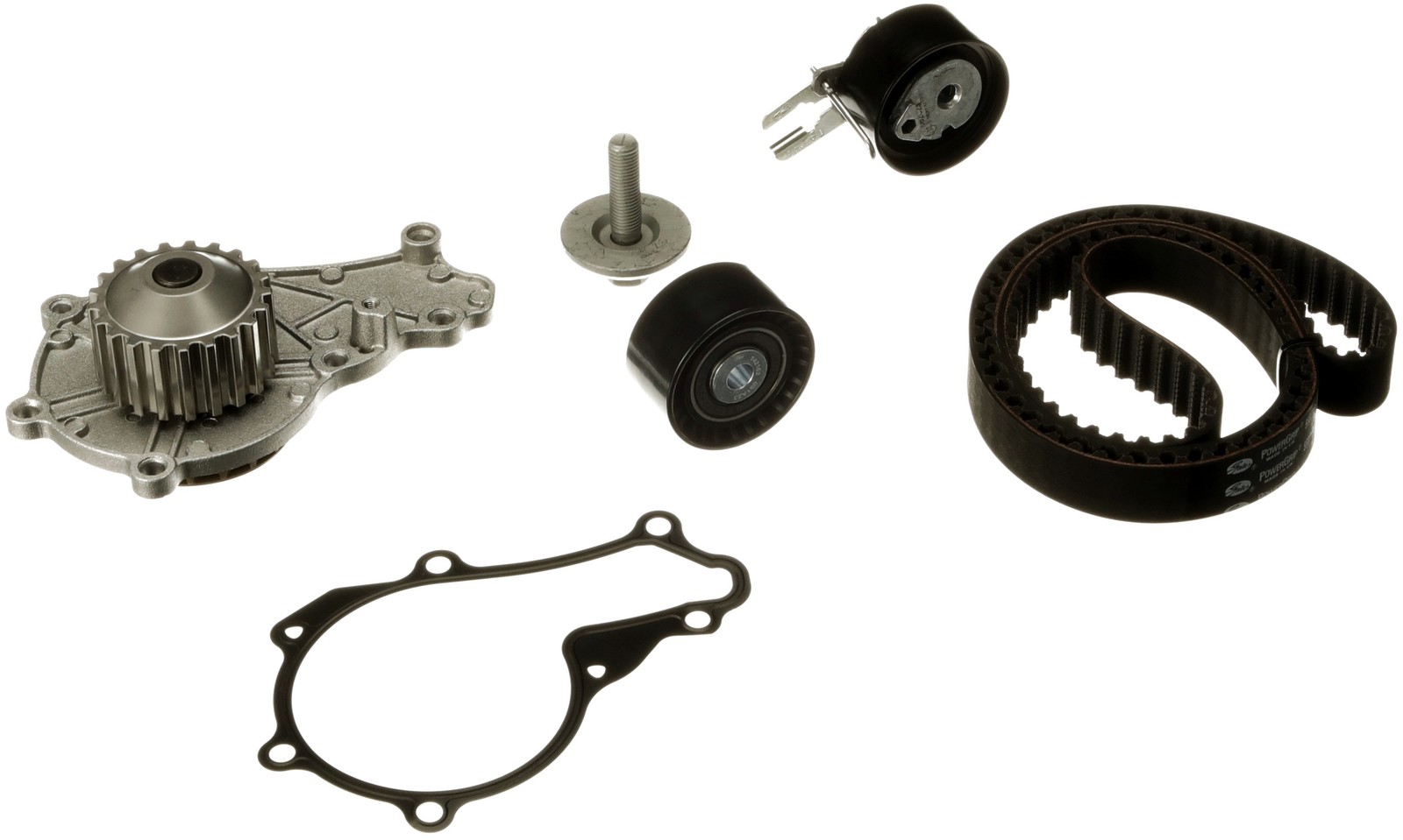Timing Belt & Water Pump Kit fits CITROEN C3 Pluriel 1.4D 04 to 11 Set Gates New - Image 16