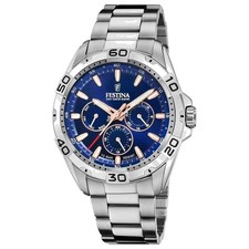 Festina F20623/2 Men's Blue Dial Multi-Function Watch