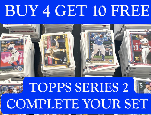 2025 Topps Series 2 Baseball Singles Cards #351-600 U You Pick Complete Your Set