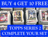 2025 Topps Series 2 Baseball Singles Cards #351-600 U You Pick Complete Your Set
