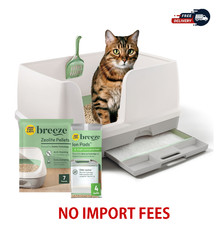 Purina Tidy Cats Breeze XL Cat Litter Box System Kit Pellets  Pads