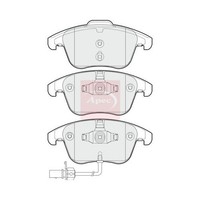Apec BremsbeläGe Vorne FüR Audi A4 B8 8K2 2007-2017 R90 PAD1861 TRW