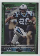 2015 Topps Chrome Green Refractor Jonathan Stewart #90 5ta