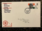 United Kingdom 1969 - 100 Years Gandhi FDC with stamp set Edinburgh GPO Philatel