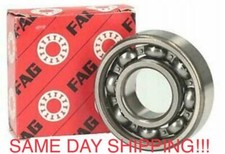 FAG 6204 Deep Groove Ball Bearing, Open Type, No Seals 20x47x14 mm