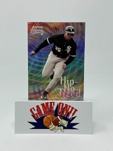 1999 Skybox Thunder Baseball Frank Thomas Hip-No-Tized Card #13  A