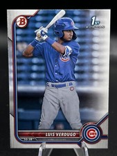 LUIS VERDUGO 2022 Bowman 1st Prospects Base Card Chicago Cubs (#BP-147)
