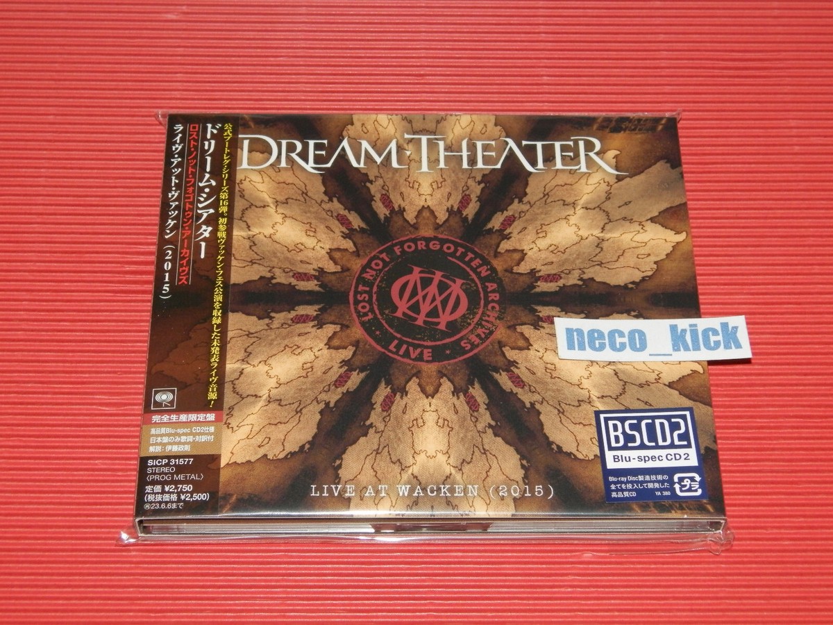4BT DREAM THEATER LOST NOT FORGOTTEN ARCHIVES LIVE AT WACKEN JAPAN