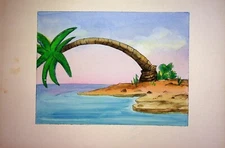 The Lionhearts 1998 Alexandra Kube Hand Painted Background Layout 10x15