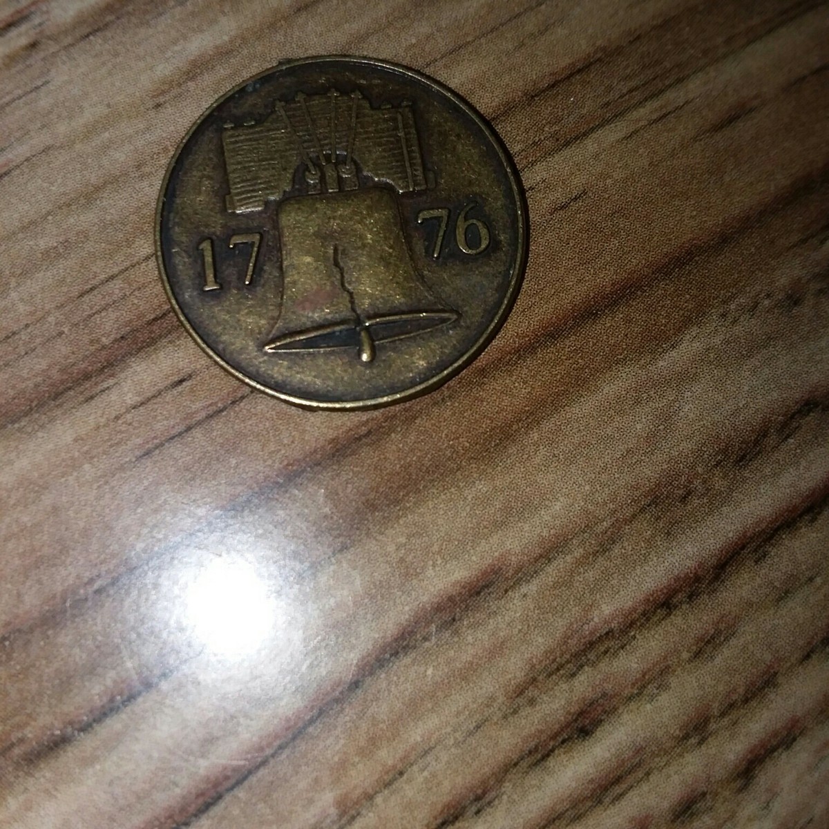 Vintage 1776 History Channel Club Coin, 7/8