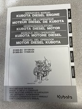Kubota Diesel Engine Operators Manual D1005d1305d1105v1505