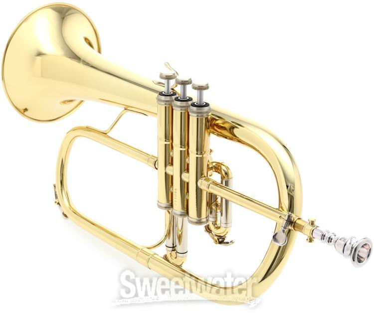 B&S 3145 Challenger I Intermediate Bb Flugelhorn Clear Lacquer 4250755107462 eBay