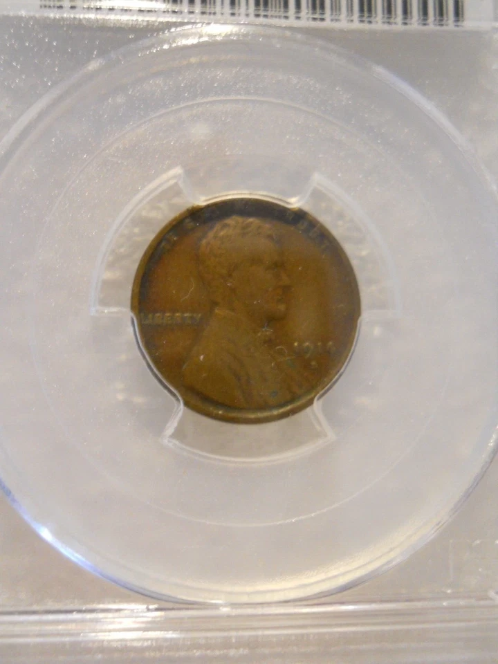 ***KEY DATE*** 1914 D LINCOLN WHEAT PENNY CENT PCGS VF30 - Image 2 of 4