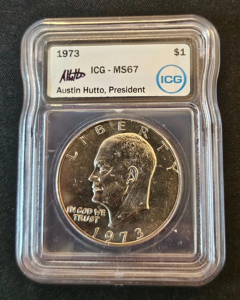 MS 67 Graded 1973 Eisenhower Dollars (1971-1978) for sale | eBay