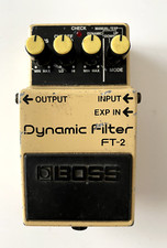 Boss FT-2 FT2 1986 Dynamic Filter Auto Wah Guitar FX Effects Pedal Made in Japan