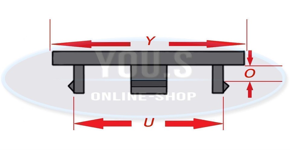 BORBET Coprimozzo Copricerchi Coprimozzo Centro Cap 55mm Nero Rosso - Foto 7