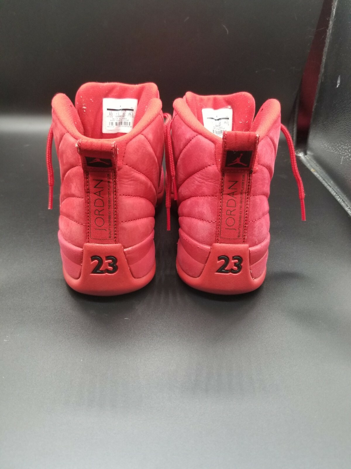 red 12 size 8