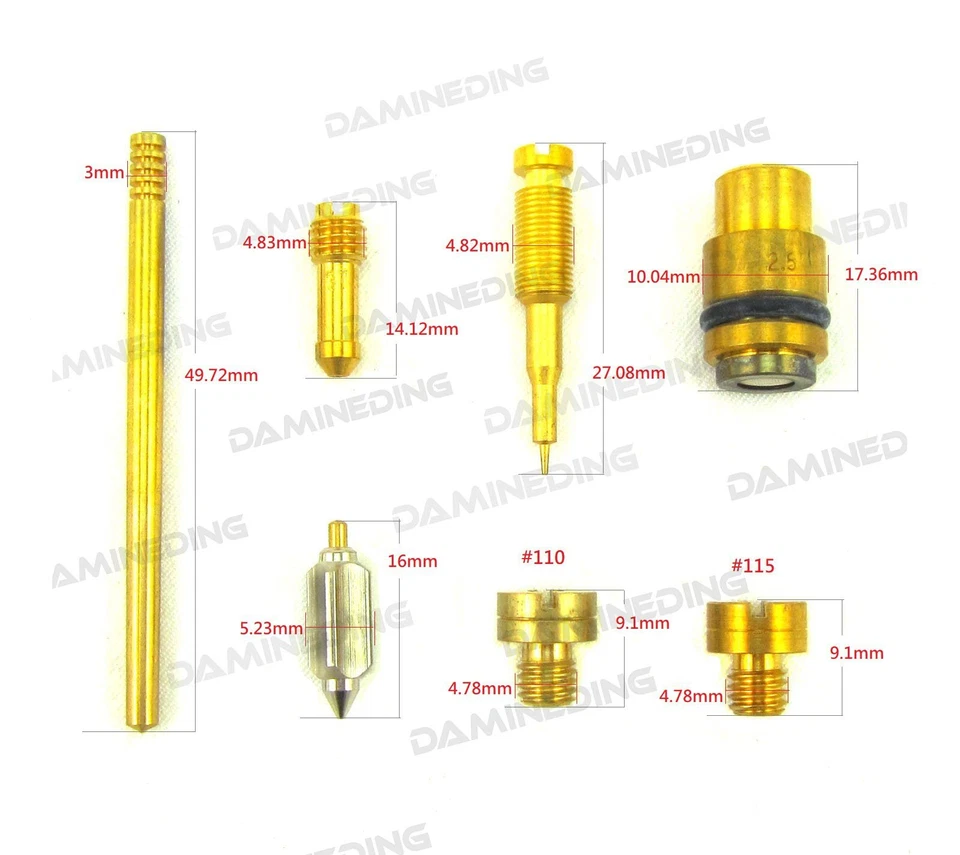 Deluxe CARBURETOR carb REPAIR REBUILD KIT KZ700A GPZ750 ZX750 KZ700 GPZ - Image 4 of 4