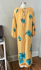 Vintage 70's 80's At Home Wear Sears Womens Robe Muu muu Mrs. Roper Housecoat