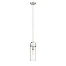 Innovations Lighting 423-1S-SN-4CL Restoration Pilaster Mini Pendant Light