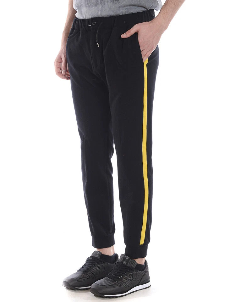 Daniele Alessandrini Tracksuit MADE IN ITALY Men Black P3703E731NO3901 1 - Image 3 of 4