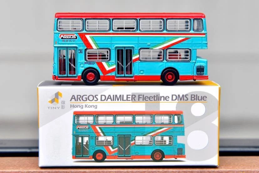 Tiny City 18 Die-cast Model Car - ARGOS DAIMLER Fleetline DMS Blue - Image 3 of 4